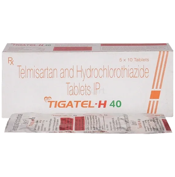 tigatel h 40mg tablet 10's